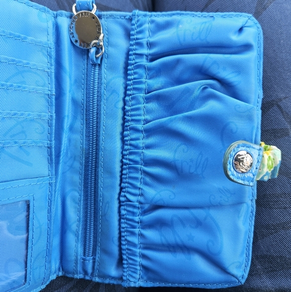 Vera Bradley English Meadow FRILL Wallet - Picture 5 of 6